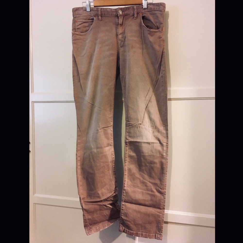 DRYKORN Tan Distressed Fade Cotton (32)